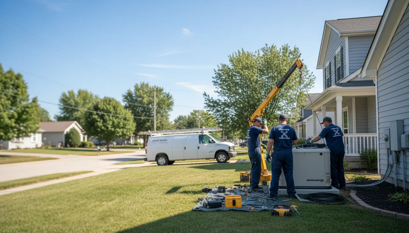 Generator Installation in Williamstown, WV near me